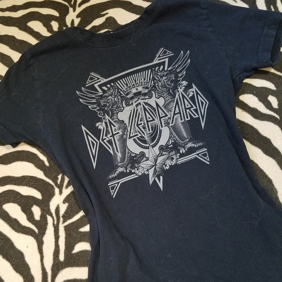 Tultex Tops - Def Leppard T Shirt